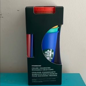 Starbucks Pride 2020 Reusable Cups - Complete Set